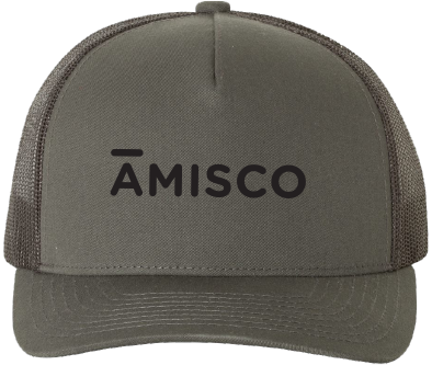 AMISCO - 6506 Casquette Camionneur YP 5 Panneaux - BR. 12956 (AV)