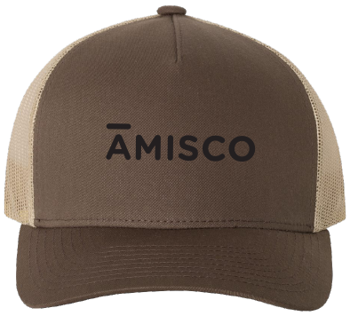AMISCO - 6506 Casquette Camionneur YP 5 Panneaux - BR. 12956 (AV)